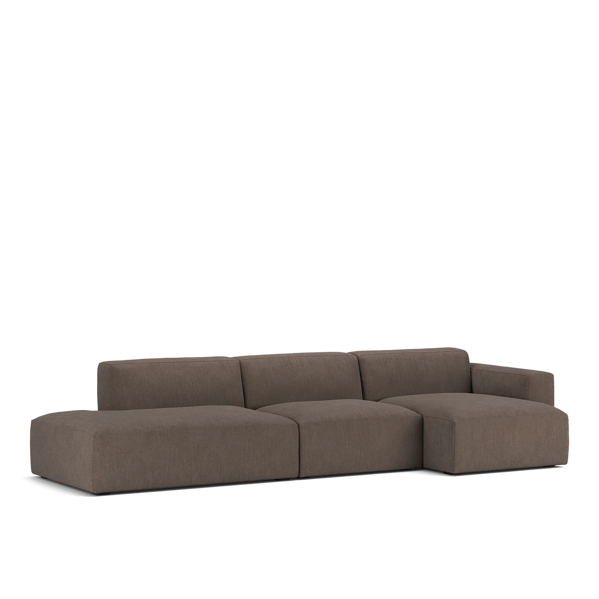 Brick 3-seters sofa sjeselong åpen ende venstre - 2