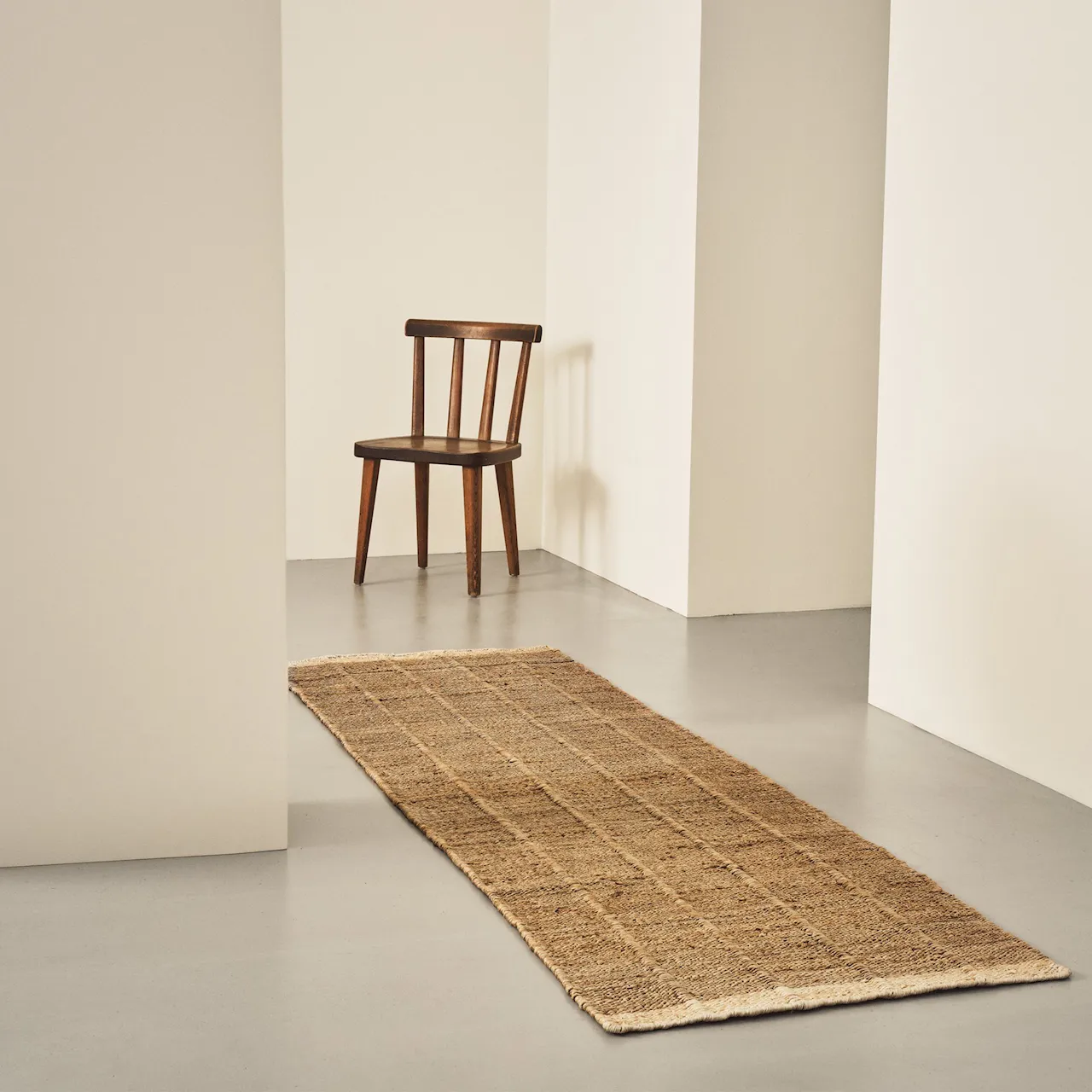 Jute Runner Cream juteteppe