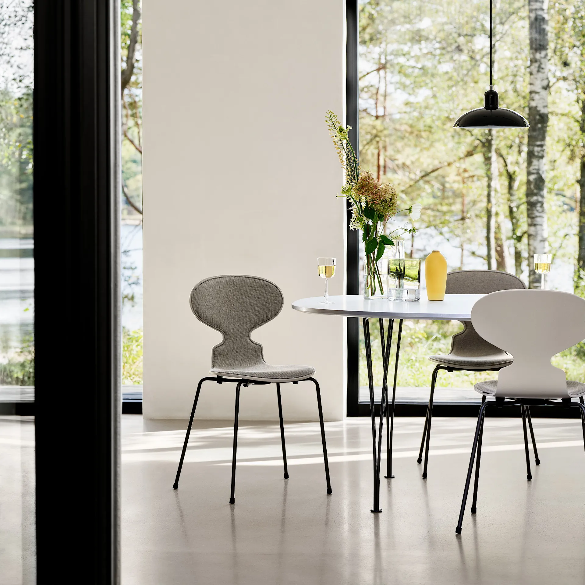 3101 Mauren 4 ben - Fritz Hansen - Arne Jacobsen - NO GA