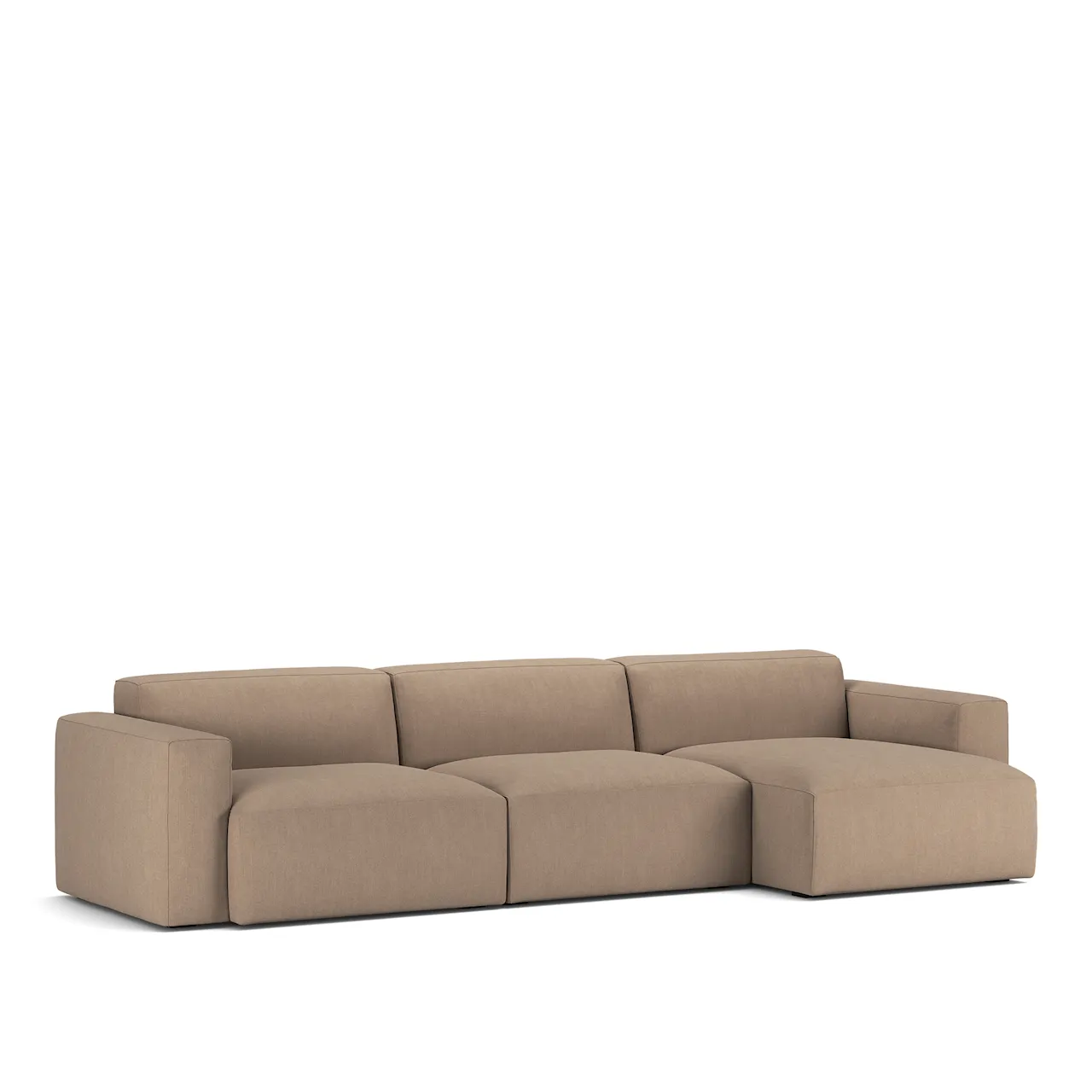 Brick 3-seters sofa sjeselong høyre