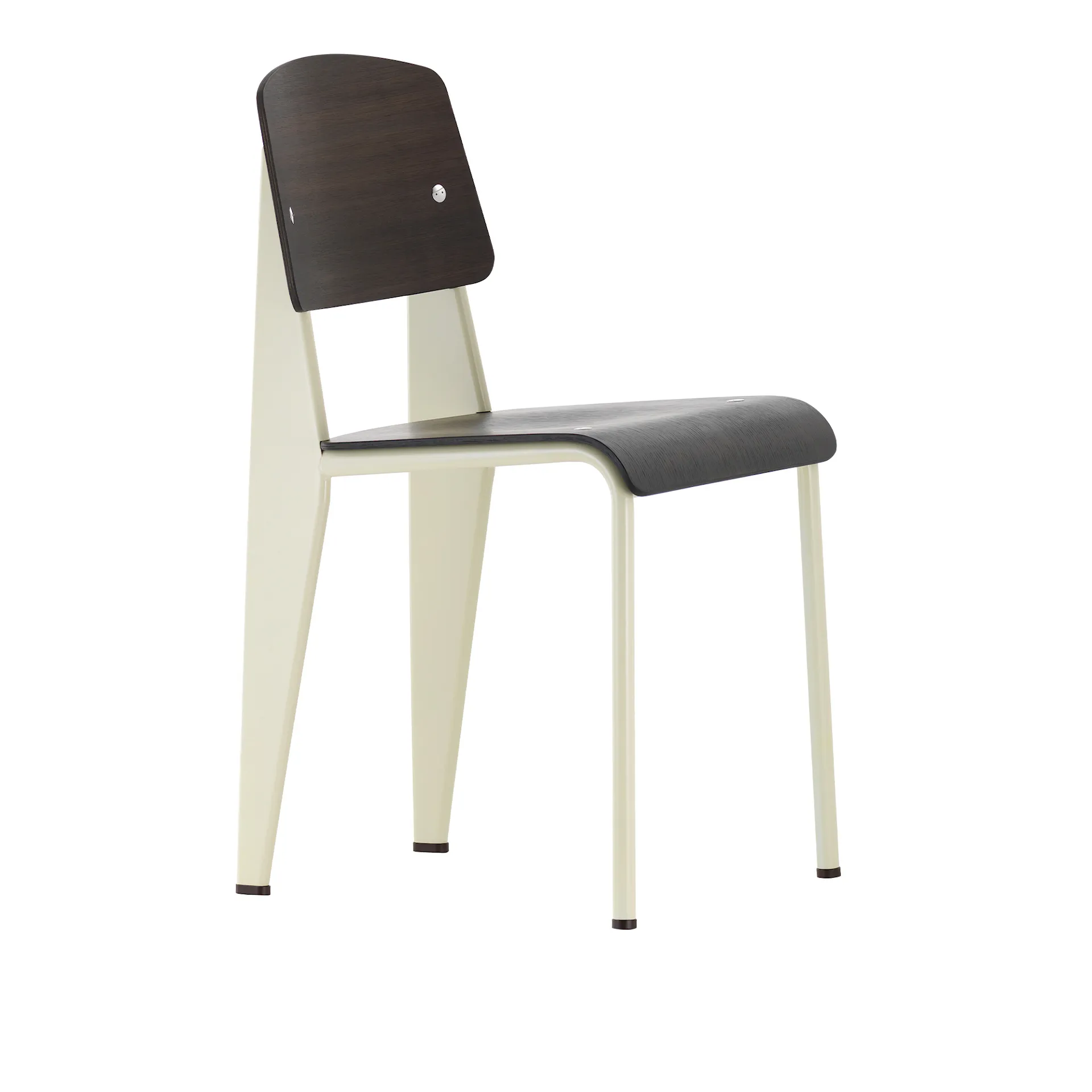 Standard spisestol Dark Oak - Vitra - Jean Prouvé - NO GA