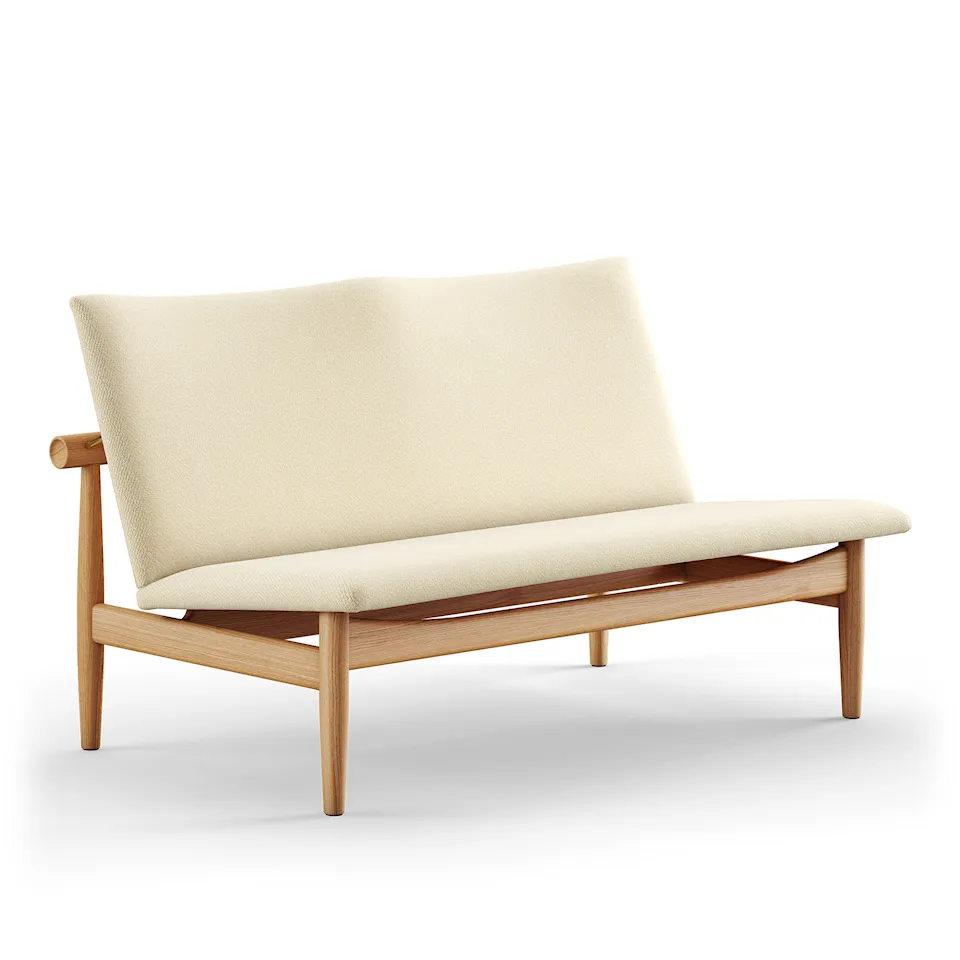 Japan sofa 2-sits Dark oiled oak