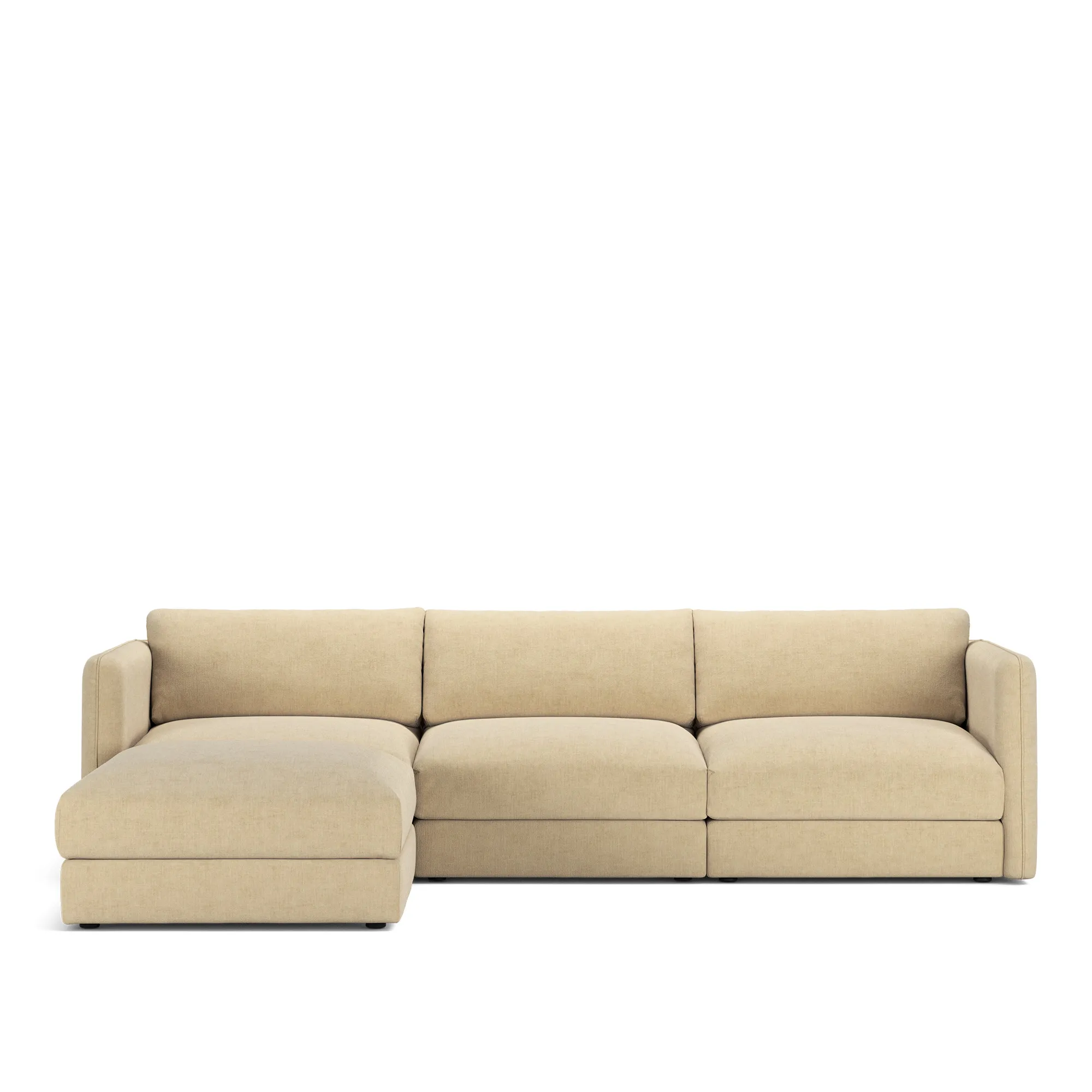 Pavarotti 03 3-seters sofa med fotskammel - 1
