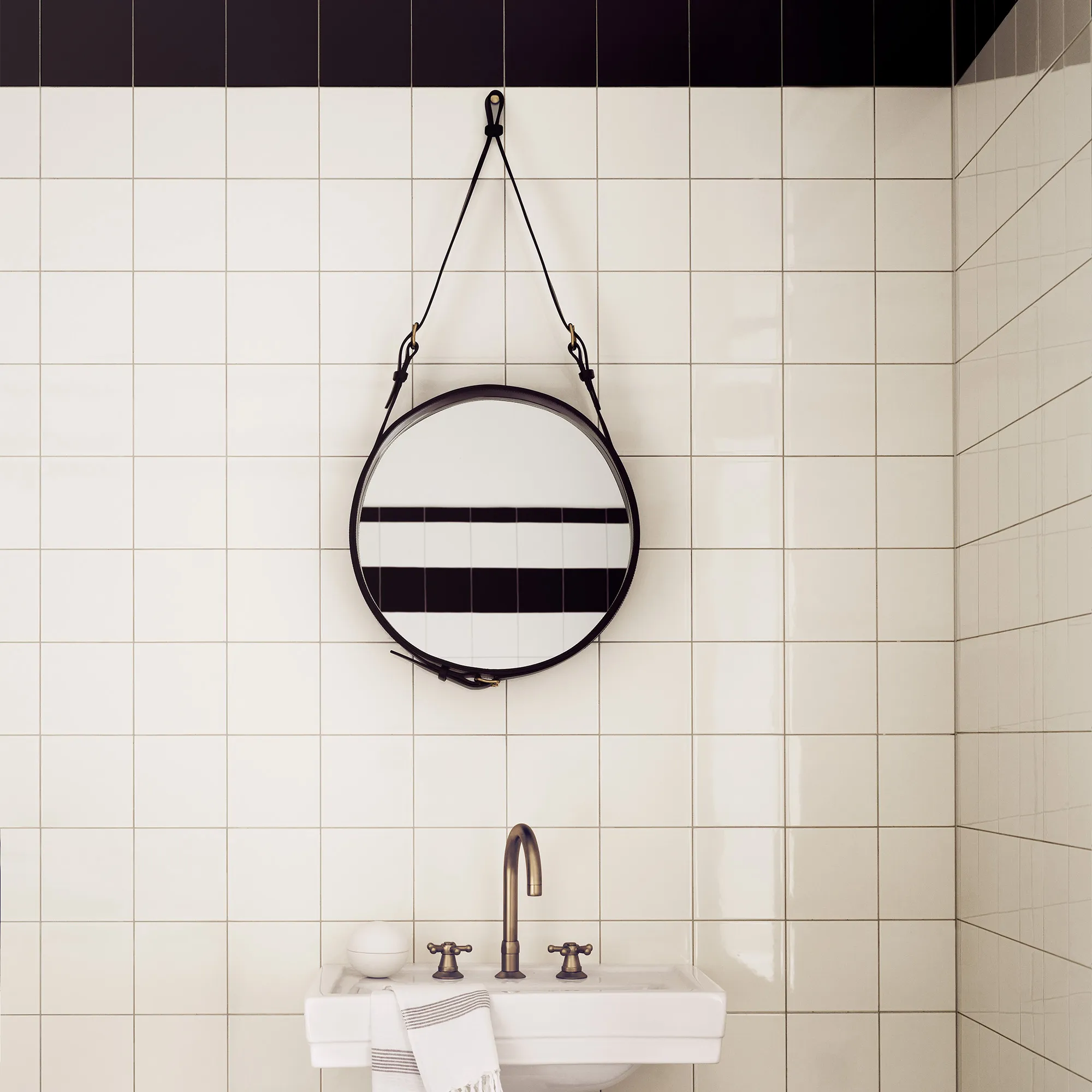 Adnet Circulaire speil Ø58 cm - 2