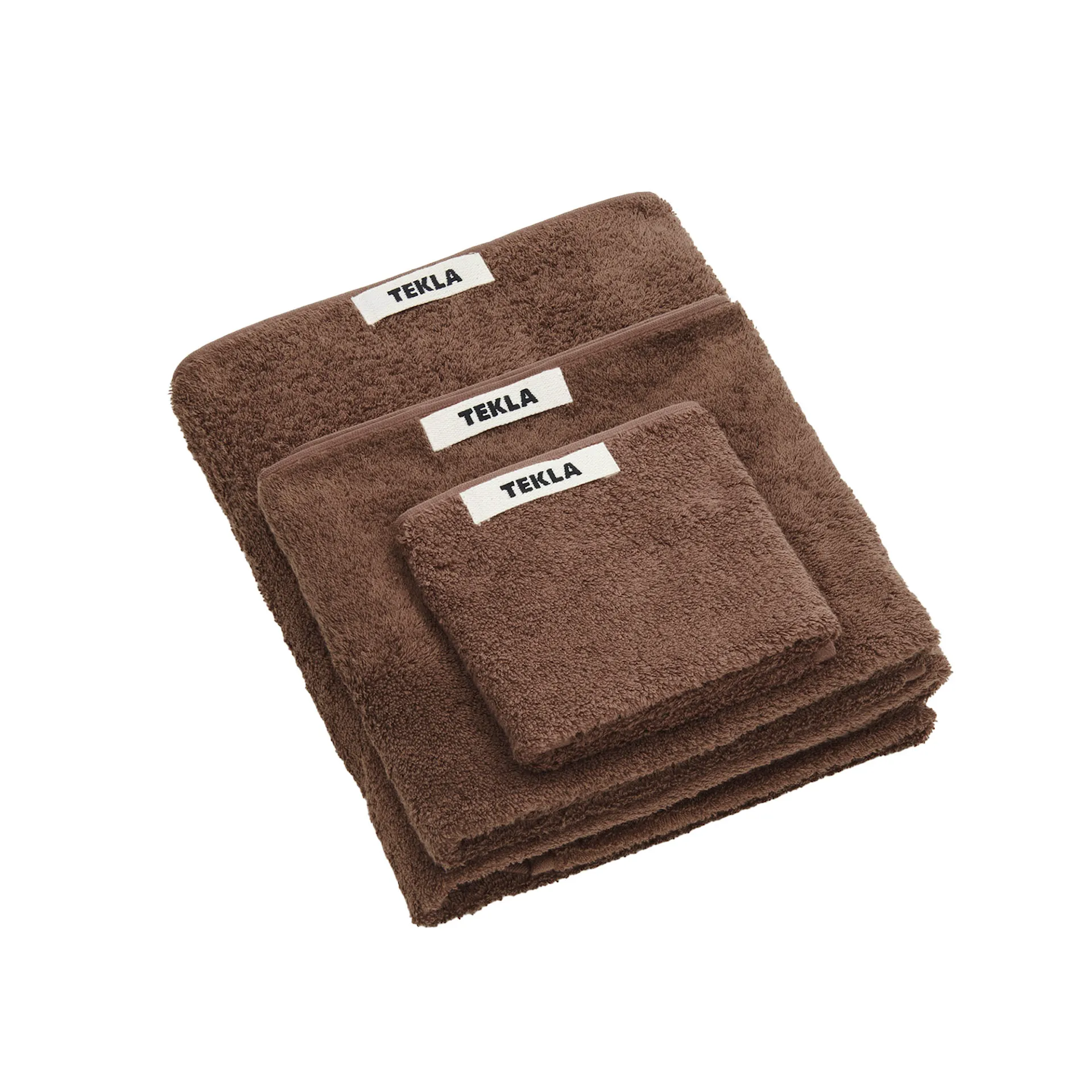 Terry Towel Kodiak Brown - TEKLA - NO GA