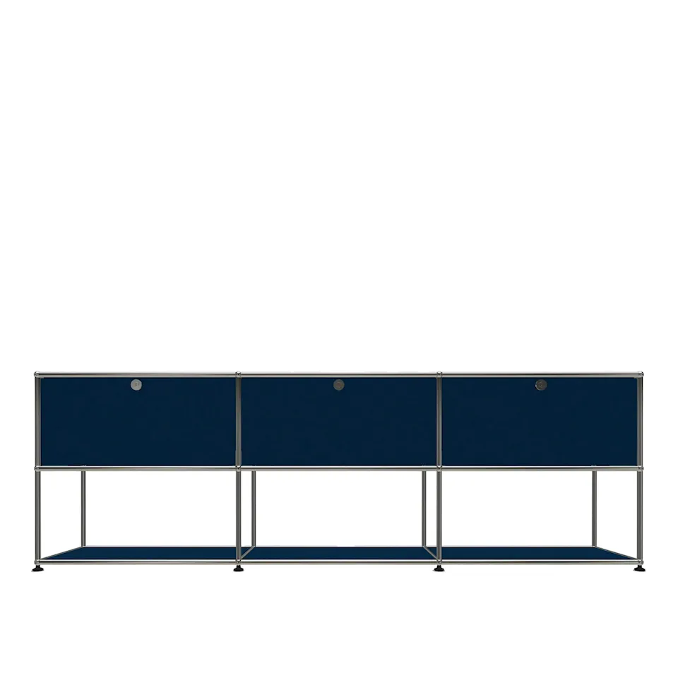 USM Haller 2 Sideboard, Steel Blue