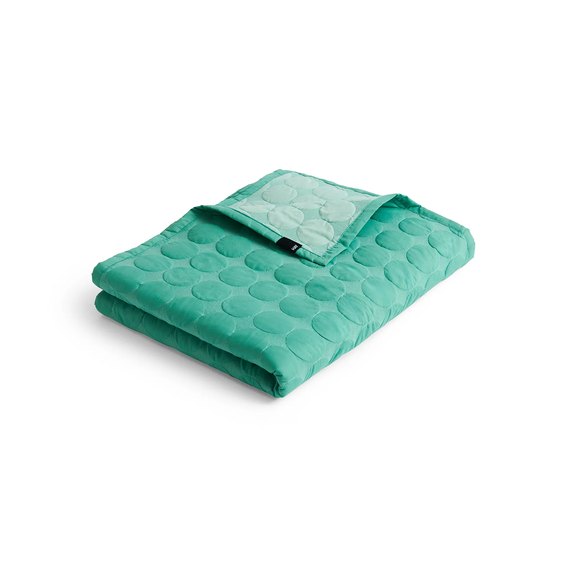 Mega Dot sengeteppe Sea Green - HAY - NO GA